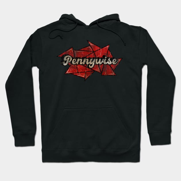 Pennywise - Red Diamond Hoodie by G-THE BOX